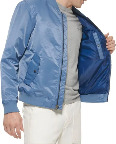 Miniatura 5 de Levi's MA-1 Flight chamarra satinada sin relleno para hombre