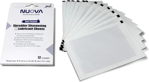 Miniatura 3 de Nuova SP12T - Trituradora de papel y hojas lubricantes, 12