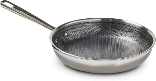 Miniatura 11 de T-fal HybridMesh - Juego de utensilios de cocina de 3 piezas de acero inoxidable de tres capas, 8, 10.25, 12 pulgadas, apto para horno de inducción