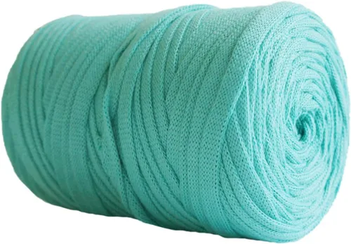 Miniatura 30 de 1 Uds. 8.82 oz 8.1 oz Soild Color Fancy Hilos DIY Bolsa Bolso Alfombra Cojín Algodón Tela Camiseta Hilo Tejer Hilo de Crochet Cesta de Cueva