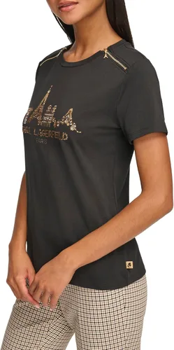 Miniatura 2 de Karl Lagerfeld Paris Camiseta con logo para mujer