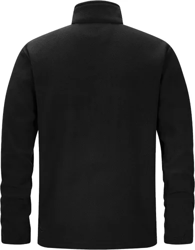 Miniatura 2 de 33,000ft - Chaqueta de forro polar con cremallera completa para hombre, ligera, cálida y suave, chaquetas de manga larga con bolsillos