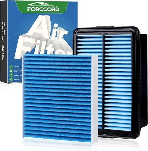 Miniatura 9 de Kit de filtro de aire de motor y de cabina Forccord Compatible con Honda Civic 1.5L 2016 2017 2018 2019 2020 2021 Filtro de cabina de carbón