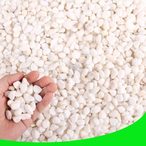 Miniatura 20 de Piedras para plantas, 18 libras, rocas naturales de río para jardín, piedras decorativas para acuarios al aire libre, grava de 1-1.5 pulgadas