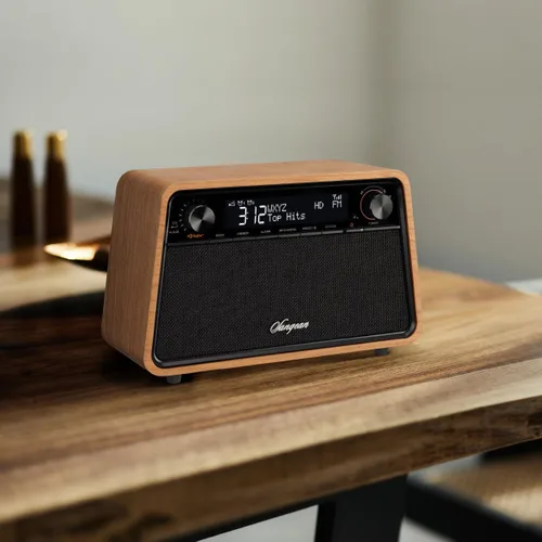 Miniatura 8 de Sangean HDR-19 HD Radio/AM/FM-RDS/Bluetooth/AUX Radio de gabinete de madera premium