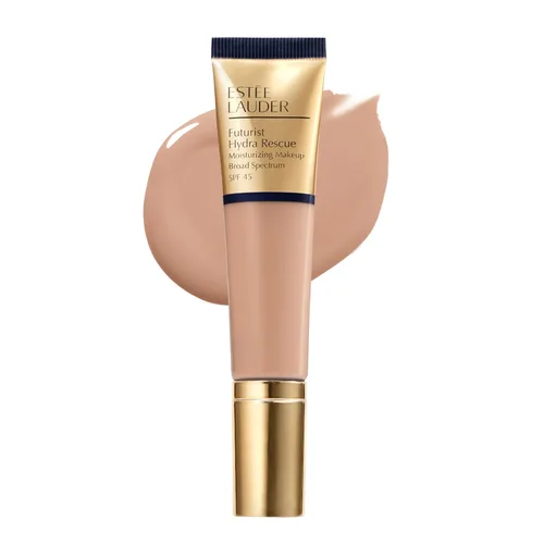Miniatura 11 de Estée Lauder Futurist Hydra Rescue Moisturizing Foundation Makeup SPF 45 for a 12-Hour Glow, 1.2 Fl Oz 2W1 Dawn - Ligero-medio con matices cálidos