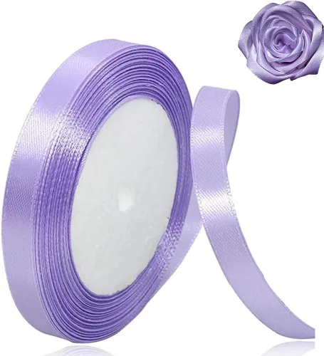 Miniatura 89 de Cinta beige de 1-1/2 pulgadas x 25 yardas, cinta de satén marfil de tela de color sólido para manualidades, coronas, fiesta de boda, Navidad, lazos