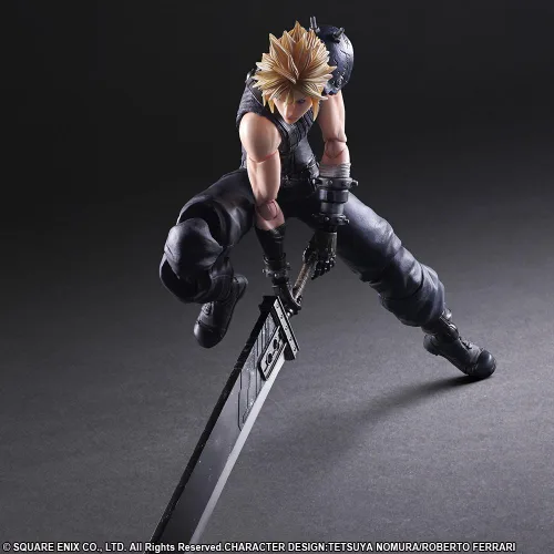 Miniatura 8 de FIgura de acción Final Fantasy VII Remake Cloud Strife Play Arts Kai