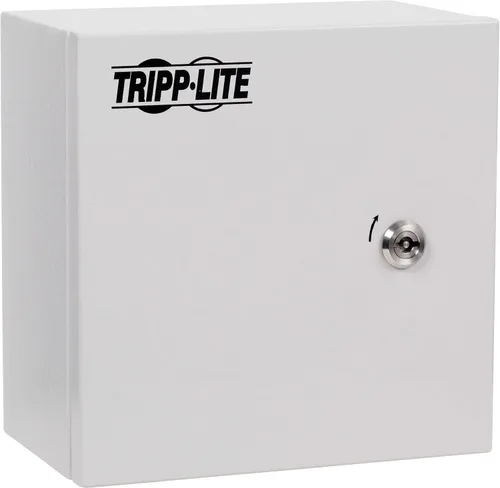 Tripp Lite Caja de seguridad eléctrica industrial de acero al aire libre, 10 x 10 x 6, gris, resistente a la intemperie y al polvo, cumple con