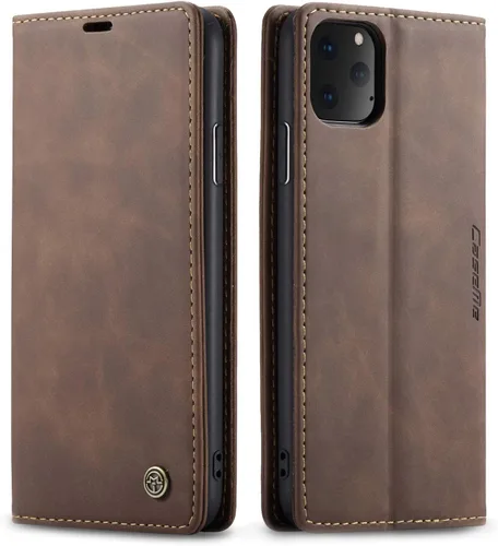 Miniatura 88 de QLTYPRI Para iPhone Air Case Wallet Con Tarjetero, Vintage PU Cuero Kickstand Cierre Magnético A Prueba De Golpes Folio Libro Funda Para IPhone 17