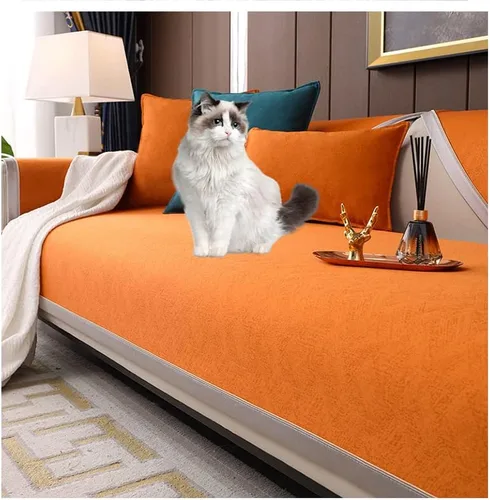 Miniatura 11 de Funda de cojín antideslizante para sofá, protector de muebles, estilo moderno, adecuada para sillón, funda de sofá para sala de estar, funda de Azul