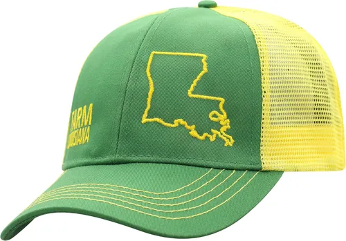 Miniatura 28 de John Deere Gorra de béisbol con logotipo y malla trasera con contraste, para hombre