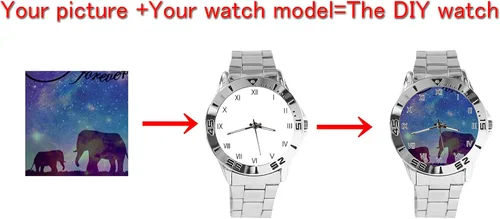 Miniatura 2 de Relojes personalizados para hombre - Relojes personalizados para mujer - Relojes personalizados para hombre o mujer - Relojes personalizados