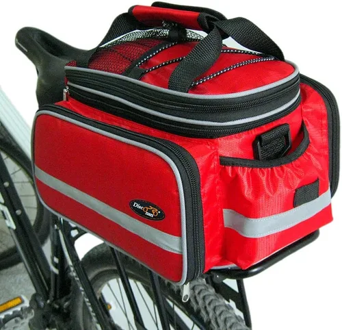 Miniatura 9 de Disconano® Bolsa impermeable multifunción para la parte trasera del asiento de bicicleta, para ciclismo de excursión, con maletero, paquete
