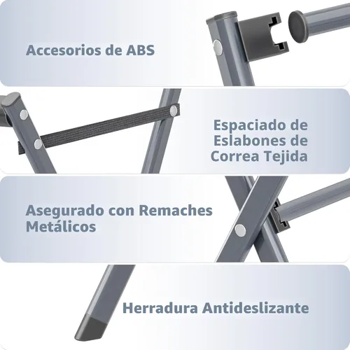 Miniatura 9 de HOMIDEC Tendedero de secado de ropa, 12 postes de secado grandes con clips para calcetines, estante de secado de ropa, plegable, portátil, para Plata