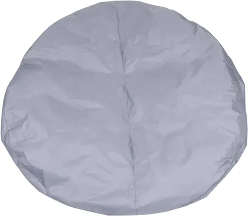 Miniatura 10 de DOITOOL Cubierta redonda para bañera de hidromasaje, cubierta antipolvo para piscina, resistente al agua, manta solar térmica, para vida al aire