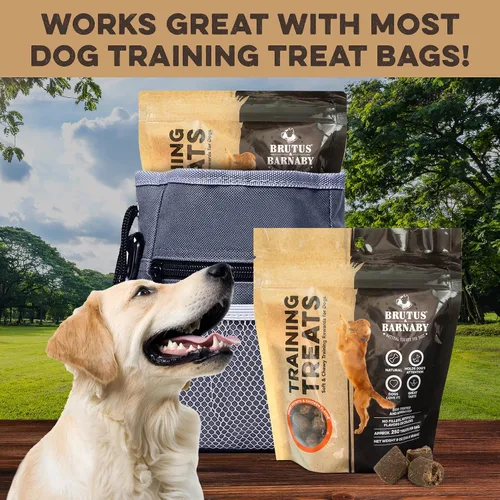 Miniatura 6 de BRUTUS & BARNABY Golosinas de entrenamiento para perros, batata y pollo, golosinas bajas en calorías saludables y totalmente naturales, ideales