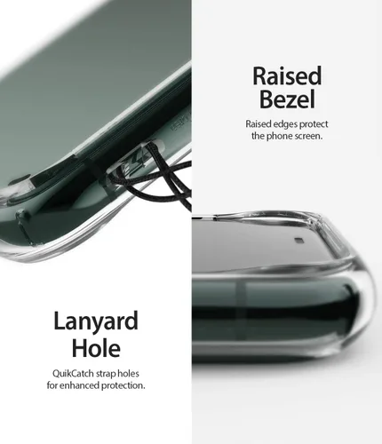 Miniatura 6 de Ringke Fusion - Funda compatible con iPhone 11 Pro, tecnología de alivio de impactos resistente, bisel elevado, transparente