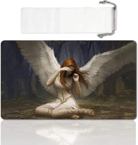 Miniatura 31 de Juego de mesa MTG Playmat Games Tamaño 60X35 cm CCG Compatible para MTG CCG RPG Juego de cartas coleccionables (Ajani Steadfast)