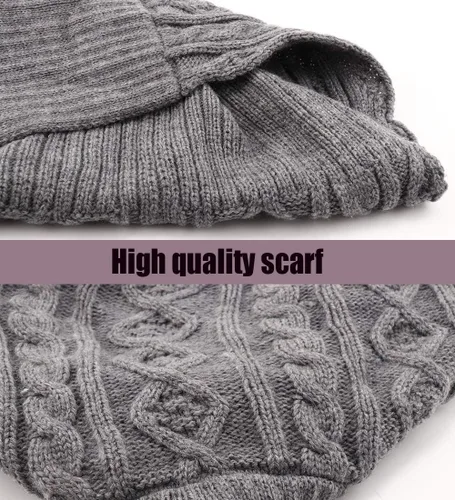 Miniatura 4 de Moon Kitty Conjunto de gorro y bufanda de invierno para niños pequeños