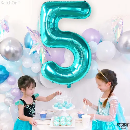 Miniatura 68 de KatchOn, Globo azul del número 1 para el primer cumpleaños, grande, 40 pulgadas, globo azul número 1 para primer cumpleaños, globo azul marino