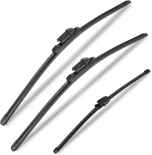 Miniatura 50 de MIKKUPPA Juego de 3 limpiaparabrisas de 22+21+12 pulgadas - Reemplazo para Dodge Durango 2011-2023, Jeep Grand Cherokee 2011-2013 - Limpiaparabrisas