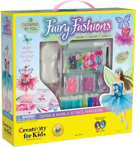 Creativity for Kids Diseñado por You Fairy Fashions - Crea tu propia ropa de muñeca (a partir de 8 años)