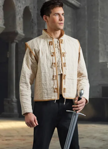 Miniatura 3 de McCall's Kit de patrón de costura para disfraz de fantasía y chalecos para hombre, código de diseño M8423, tallas 34-36-38-40-42