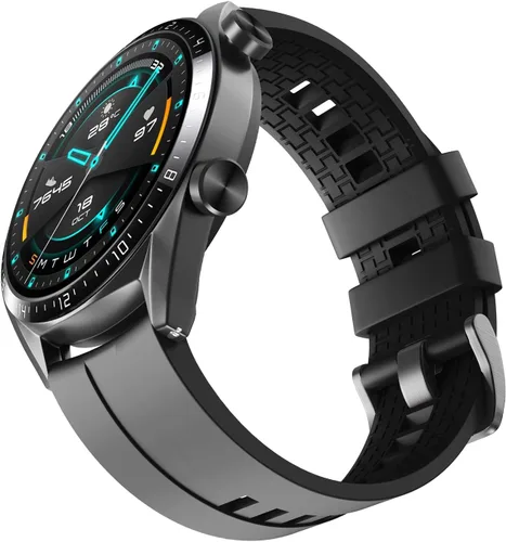 Miniatura 9 de NotoCity Para Samsung Galaxy Watch 1.811 in/Galaxy Watch 3 1.772 in/Huawei GT/Huawei GT 2 (1.811 in) Correa de reloj, correas de silicona de 0.866
