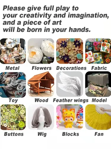 Miniatura 9 de Super pegamento para manualidades, adhesivo fuerte al instante para manualidades, modelo, miniaturas, Lego, álbumes de recortes, fabricación