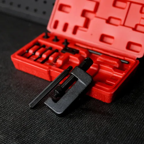 Miniatura 5 de ABN Kit de herramientas para romper cadenas con estuche de almacenamiento, herramienta de extracción de remaches y eslabones de cadena de rodillos