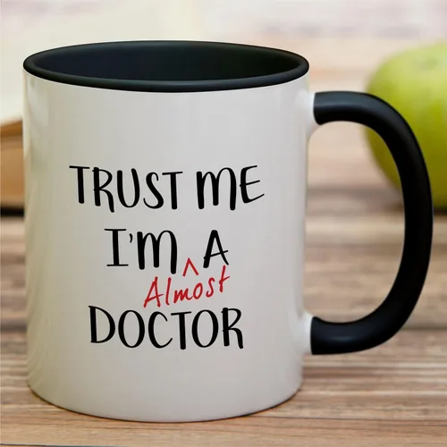 Miniatura 3 de Retreez Taza Graciosa - Confía en mí, casi soy médico, 325 ml, Tazas de café de cerámica - Tazas divertidas, sarcásticas, motivacionales, regalos
