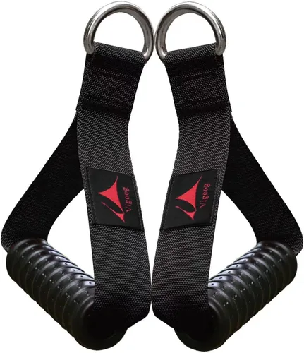 Miniatura 8 de Heavy Duty Gym Workout Handles Attachment for Cable Machine,Resistance Band,Pulley System Home Exercise Equipment, Comfortable and Stronger Grip
