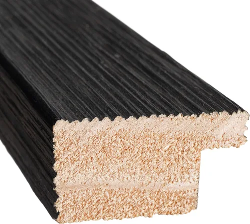 Miniatura 3 de Marco de fotos negro de madera de granero de 13 x 36 pulgadas, marco de fotos moderno que incluye parte delantera de acrílico UV, tablero