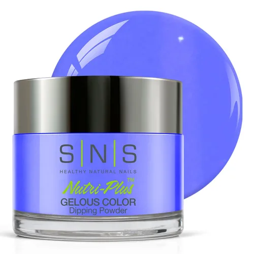 Miniatura 22 de SNS - Polvo de inmersión para uñas, polvo de inmersión de color geloso, Belvedere Lookout (amarillo, crema), color de uñas de larga duración dura 14