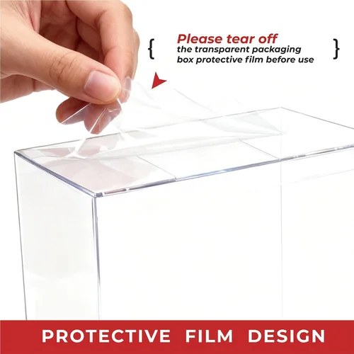 Miniatura 5 de Heetobcos Funda protectora ETB de plástico PET – 0.020 in transparente Elite Trainer Box Protector – Funda ETB compatible con cajas Elite Trainer