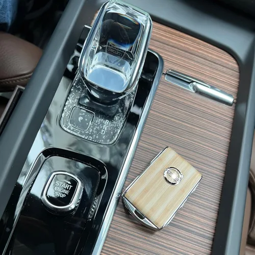 Miniatura 3 de Funda para llavero de automóvil compatible con Volvo XC90, XC60, XC40, S60, S90, V60, V90, Polestar 1, Polestar 2, funda de repuesto para llavero