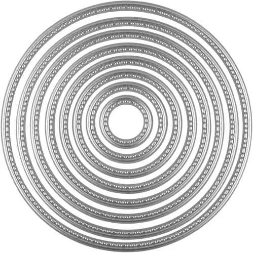Miniatura 14 de DECORA Plantillas de estampado de troqueles de corte de metal para bricolaje álbum de recortes, álbum de fotos, herramientas decorativas para hacer
