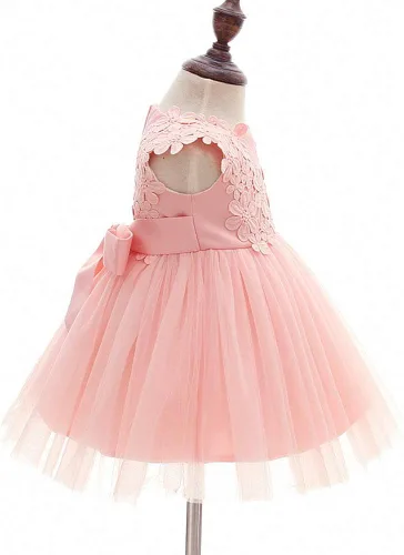Miniatura 3 de Moon Kitty Vestido de niña para bautizo, vestido de niña de flores