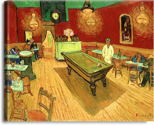 Miniatura 181 de A&T ARTWORK Noche estrellada sobre el Ródano de Vincent Van Gogh. Tamaño del marco: 36 x 30 pulgadas, tamaño de la imagen: 30 x 24 pulgadas