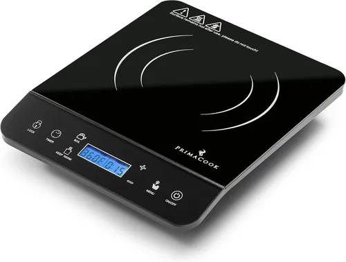 Placa de Inducción Portátil - Placa Caliente de Inducción de Quemador Único - Calentamiento Seguro y Rápido para Cocina Gourmet - Diseño Elegante