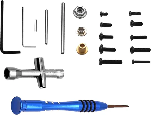 Miniatura 7 de ShareGoo RC M2 M2.5 M3 Tornillos y tuercas de manga cruzada Allen Kit de pasador giratorio compatible con WLtoys 144001 1/14 RC Car Buggy, 316
