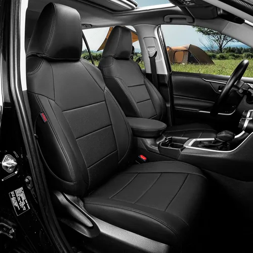 Miniatura 10 de coverdream Corolla Cross - Fundas de asiento de cuero para Toyota Corolla Cross Hybrid 2023-2026 (S,SE, XSE, Nightshade) SUV, protector de asiento