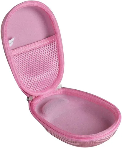 Miniatura 3 de Hermitshell Funda de viaje rígida para altavoz Bluetooth portátil mini JBL Clip 4 / JBL Clip 5 (Rosa)
