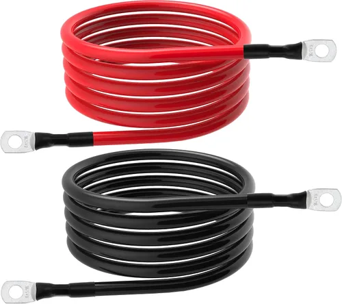 Miniatura 14 de Cable de batería 1/0 AWG 1/0AWG Calibre Cables de inversor de batería para automotriz, solar, marino, barco, RV, automóvil, motocicleta