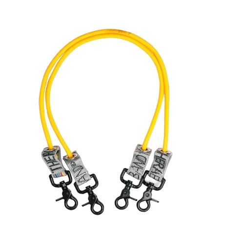 Miniatura 10 de Banda de bienestar profesional TheraBand con tubos resistentes de látex y conectores, 18 pulgadas, 2 Rojo - Medio - Nivel 3