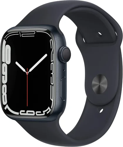 Miniatura 22 de Apple Watch - Serie 7 [GPS 41mm] Reloj inteligente con caja de aluminio azul con correa deportiva azul abismo. Rastreador de actividad física