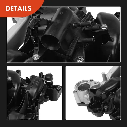Miniatura 7 de A-Premium Colector de admisión superior del motor con junta [SOHC, 8 cilindros 4.6L] compatible con Ford F-150 2007-2008, E-150 2007-2008, E-250