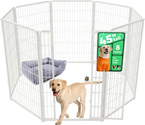 Miniatura 16 de FXW Homeplus Unleashed Corralito para Perros de Interior - Juego Sin Estrés y Seguro, Resistente de 24 Pulgadas 4 Paneles Corral para Cachorros
