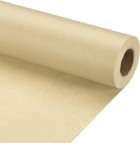 Miniatura 34 de PATIKIL Papel de regalo, 12 x 300 pulgadas (25 pies), rollo de papel kraft para manualidades de 70 GSM, papel de embalaje para tablones de anuncios